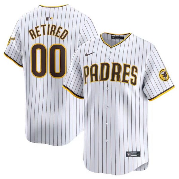 San Diego Padres Active Player Custom White 2024 Home Limited Stitched Baseball Jersey