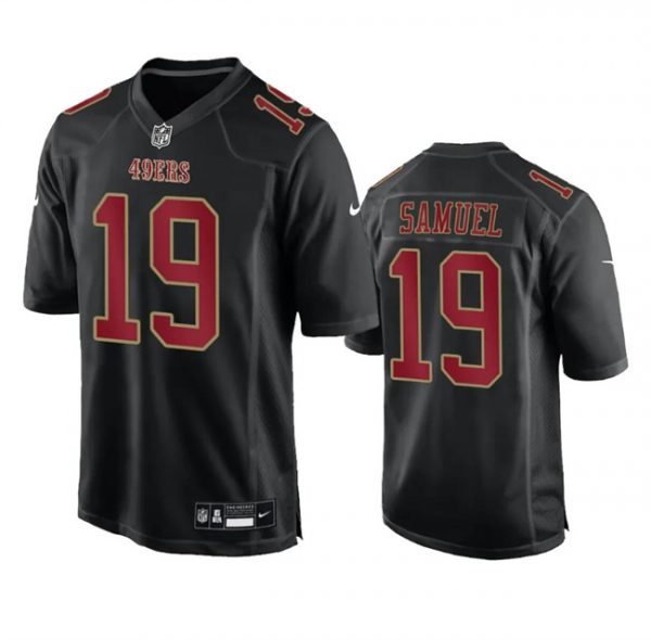 Men San Francisco 49ers #19 Deebo Samuel Black Fashion Vapor Untouchable Limited Stitched Football Jersey