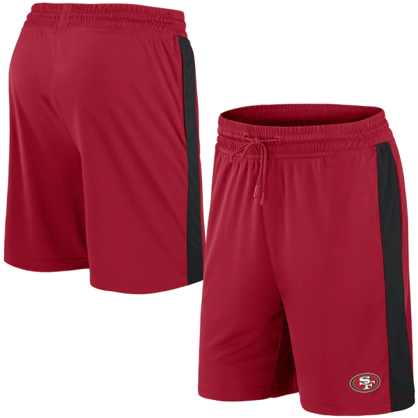 Men San Francisco 49ers Red Performance Shorts