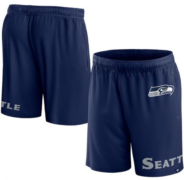 Men Seattle Seahawks Navy Shorts