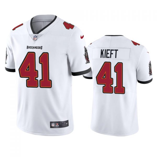 Men Tampa Bay Buccaneers #41 Ko Kieft White Vapor Untouchable Limited Stitched Jersey
