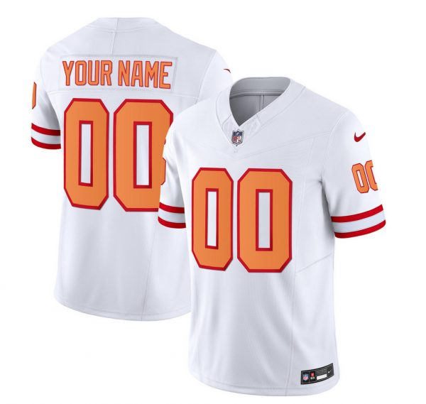 Tampa Bay Buccaneers Active Player Custom 2023 F.U.S.E. White Throwback Limited Stitched Jersey