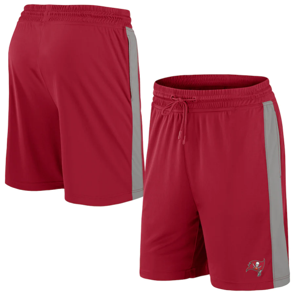 Men Tampa Bay Buccaneers Red Performance Shorts