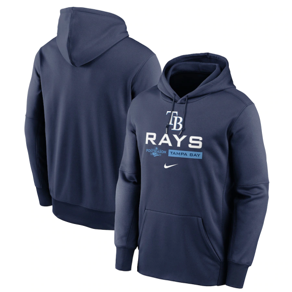 Men Tampa Bay Rays Navy 2022 Performance Pullover Hoodie