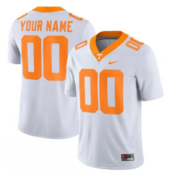 Tennessee Volunteers ACTIVE PLAYER Custom White Stitched Game Jersey