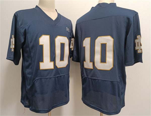 Men USC Trojans #10 Sam Hartman Navy Stitched Jersey