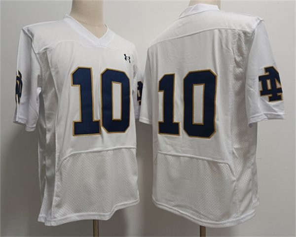 Men USC Trojans #10 Sam Hartman White Stitched Jersey