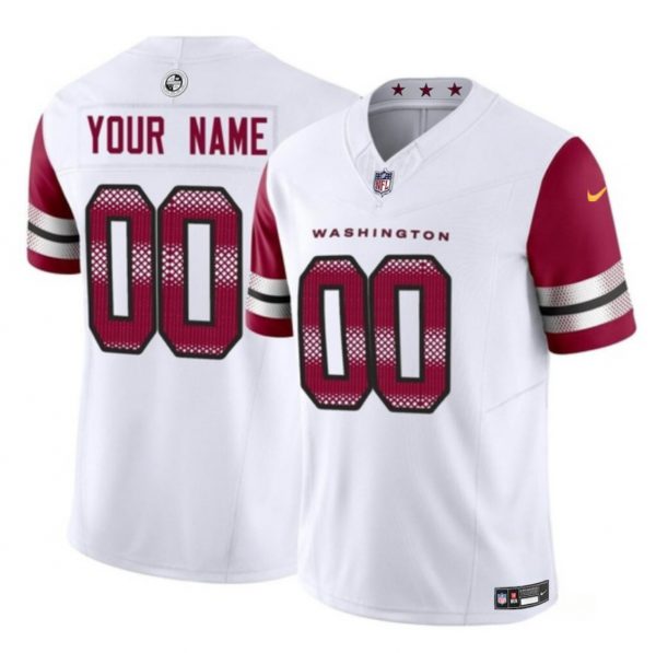 Washington Commanders Active Player Custom White 2023 F.U.S.E Throwback Vapor Untouchable Limited Stitched Football Jersey