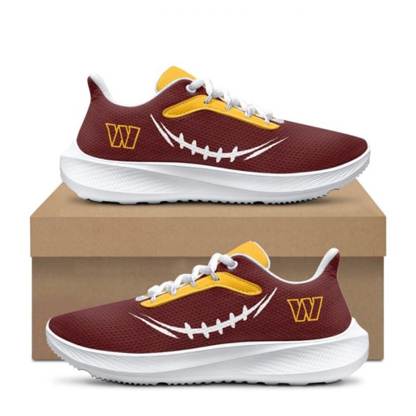 Men Washington Commanders Burgundy Running Shoe 001