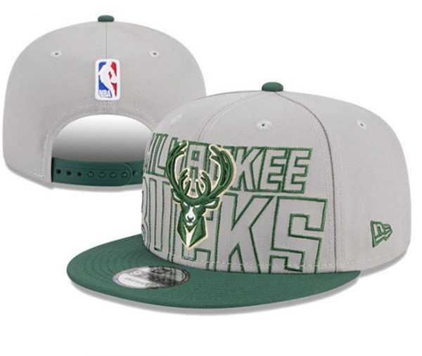 Milwaukee Bucks Stitched Snapback Hats 0034