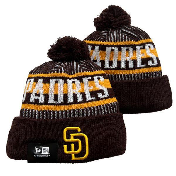 San Diego Padres Knit Hats 002