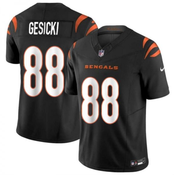 Men Cincinnati Bengals #88 Mike Gesicki Black 2024 F.U.S.E. Vapor Untouchable Limited Stitched Jersey