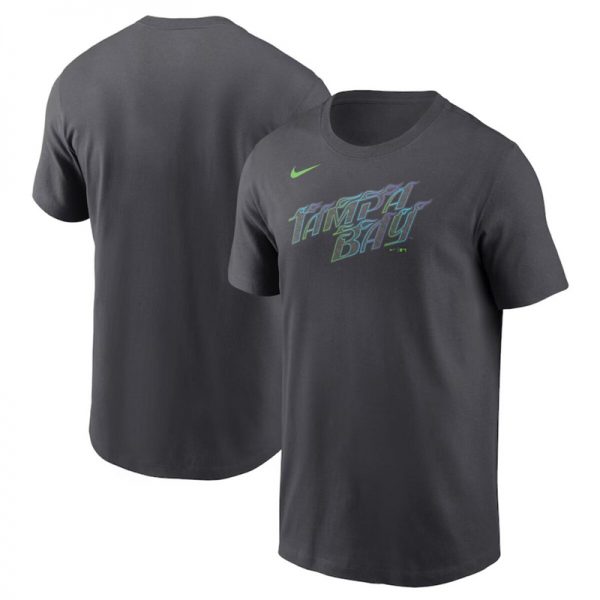 Men Tampa Bay Rays Charcoal 2024 City Connect Legend Performance T-Shirt
