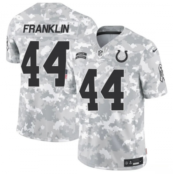 Men Indianapolis Colts #97 Laiatu Latu 2024 F.U.S.E Arctic Camo Salute to Service Limited Stitched Football Jersey