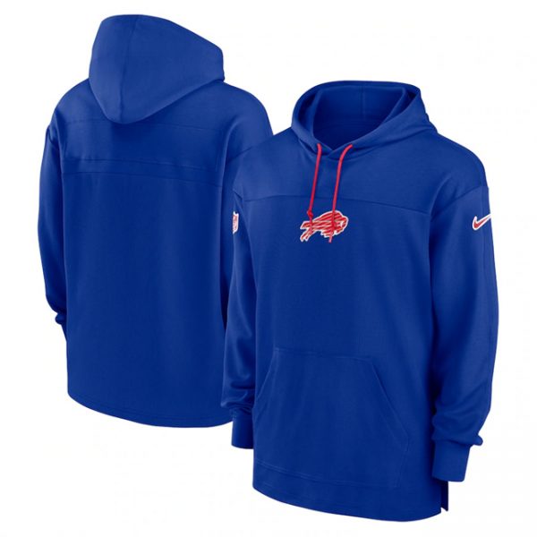 Men Buffalo Bills Royal Performance Pullover Hoodie