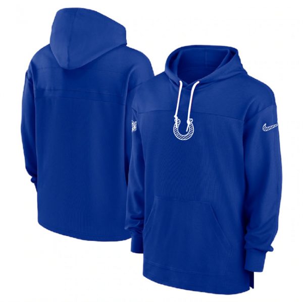 Men Indianapolis Colts Royal Performance Pullover Hoodie