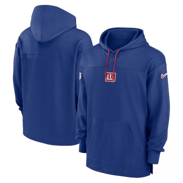 Men New York Giants Royal Performance Pullover Hoodie